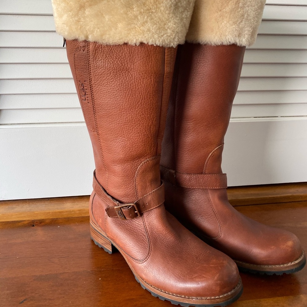 UGG Women’s tall leather boots